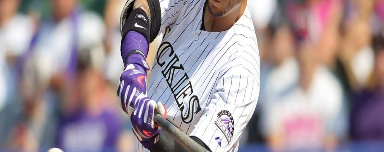 Carlos González cuarto máximo jonronero de los Rockies de Colorado