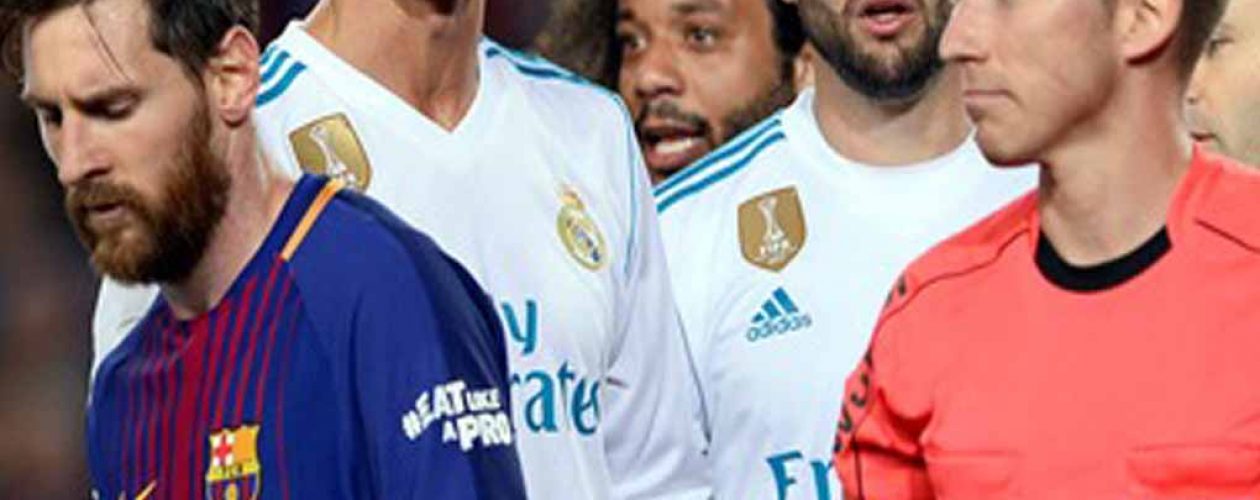 El Clásico Real Madrid Barcelona se jugó a sangre y fuego