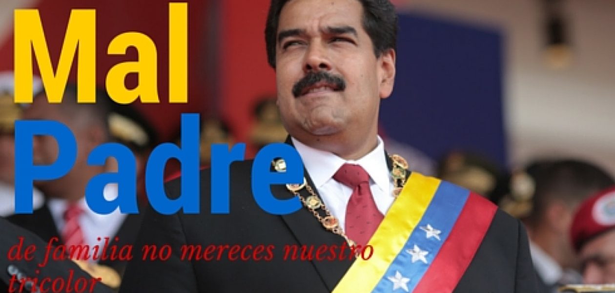 Nicolás Maduro, mal padre de familia