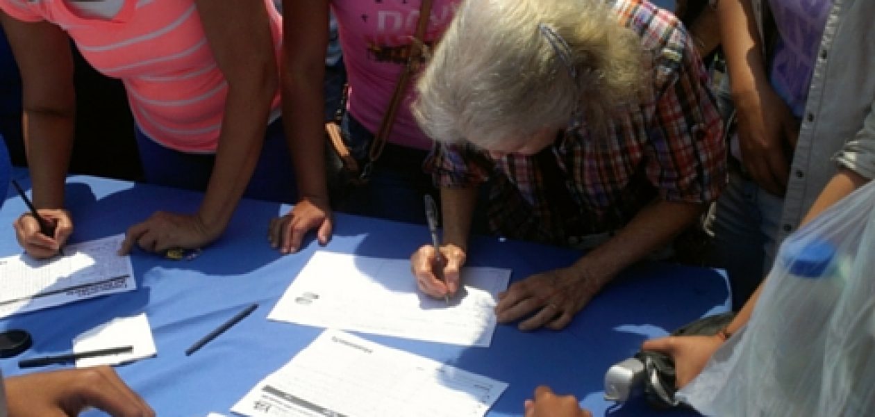 ¡Puntos de validación de firmas en municipios con menos firmantes!