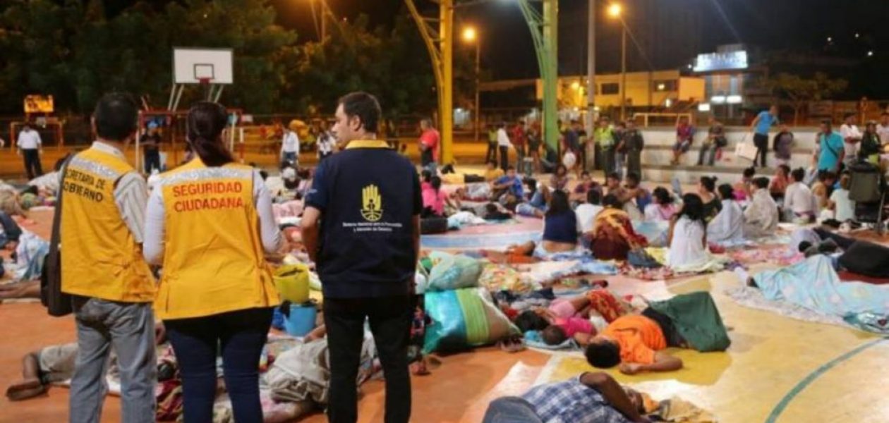 Banda de antisociales controlan la cancha donde se refugian venezolanos en Cúcuta