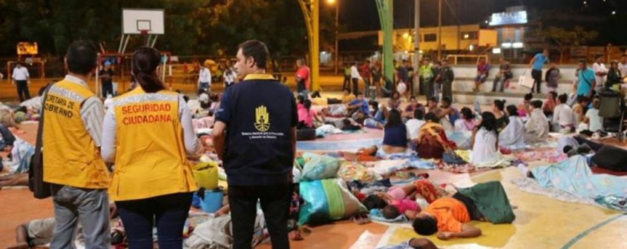 Banda de antisociales controlan la cancha donde se refugian venezolanos en Cúcuta