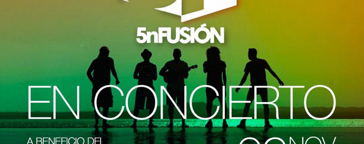 Concierto de 5nFusión a beneficio de niños de Guayana