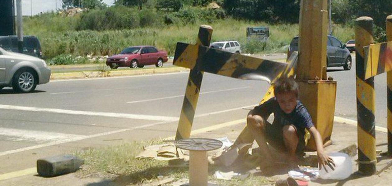 Situación de niños en la calle aumenta con crisis en Venezuela