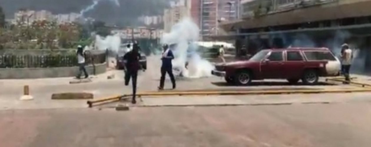 Reportan fuerte represión en El Paraíso por la GNB